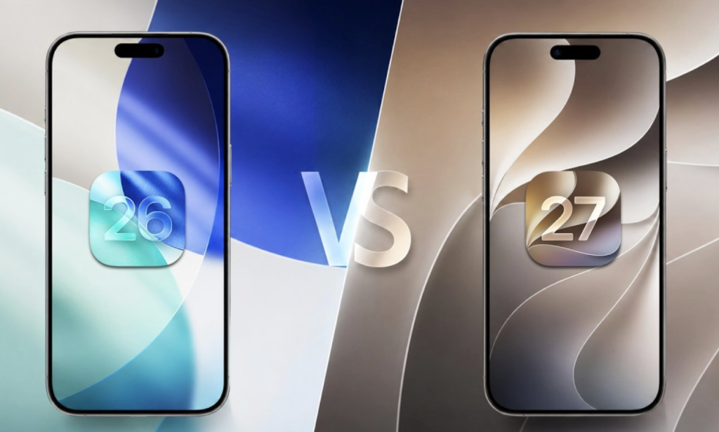 iOS 26 vs iOS 27: dit zijn de belangrijkste verschillen